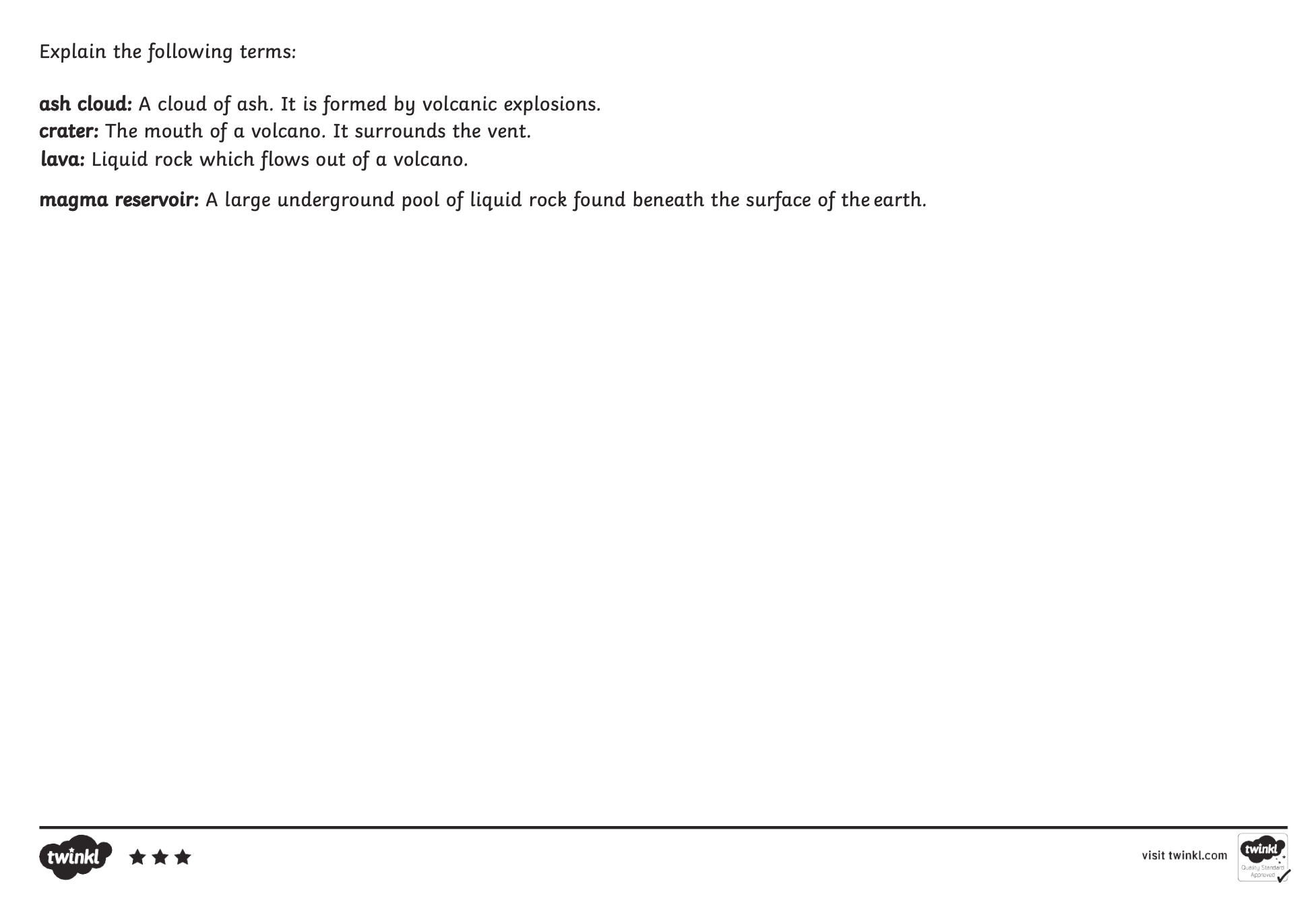 volcano-worksheet-part-1